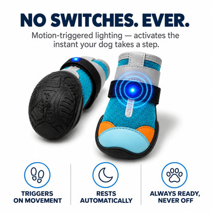 OreLuma LED Light-Up Dog Boots